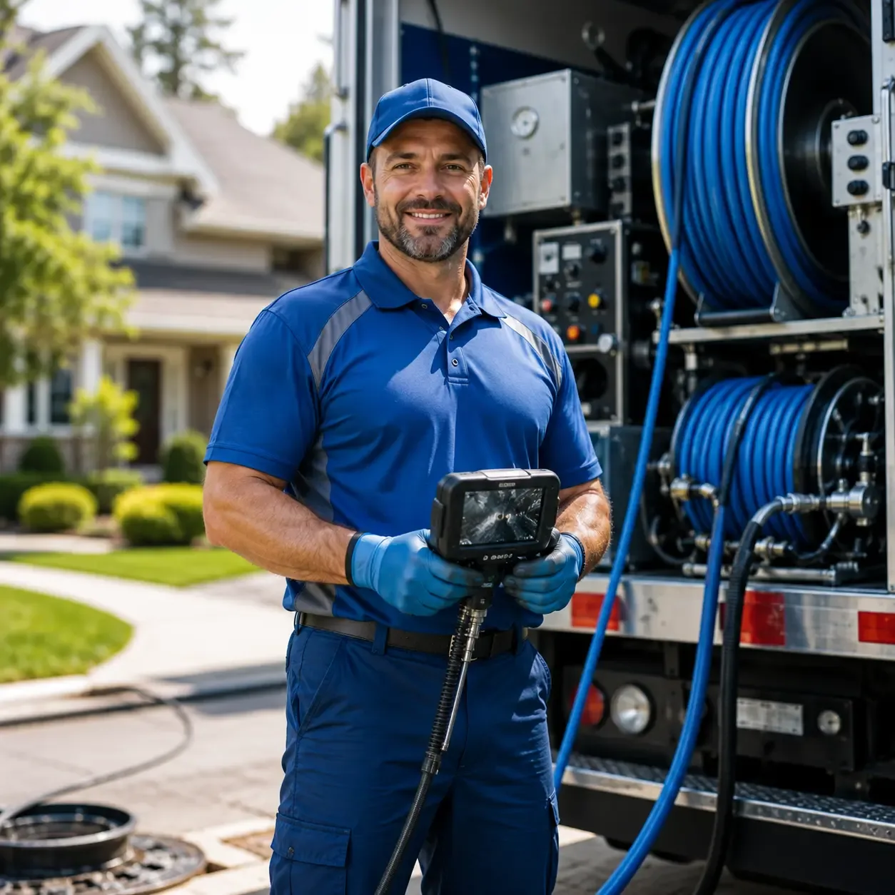 Local outdoor drain cleaning specialists in Fulton, MD
